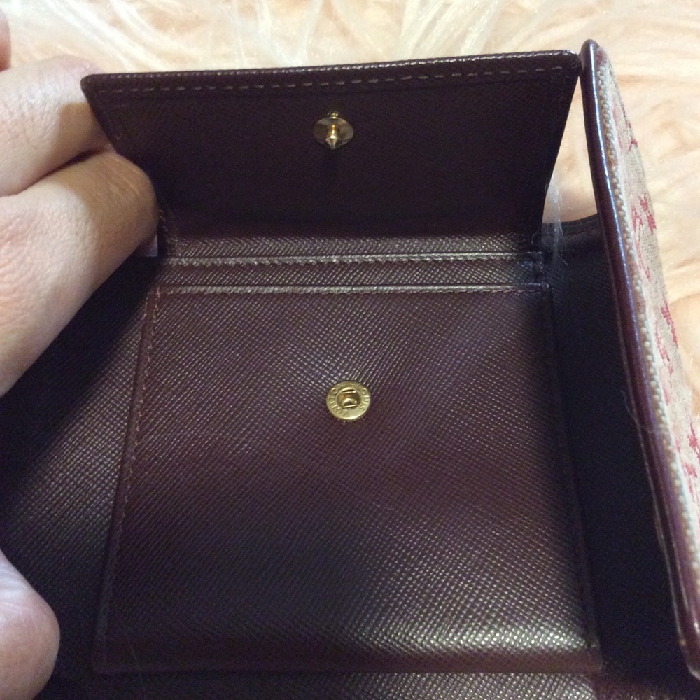 Authentic Louis Vuitton Mini Lin Monogram Wallet - Picture 4 of 4
